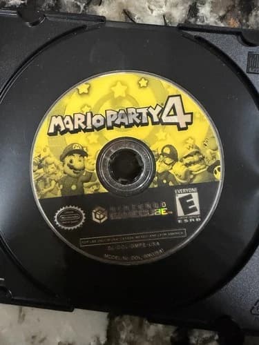 Mario Party 4 (Nintendo GameCube, 2002) Disc Only Tested & Working