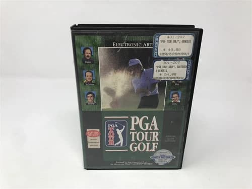 PGA Tour Golf - Sega Genesis, 1991 - Complete In Box CIB