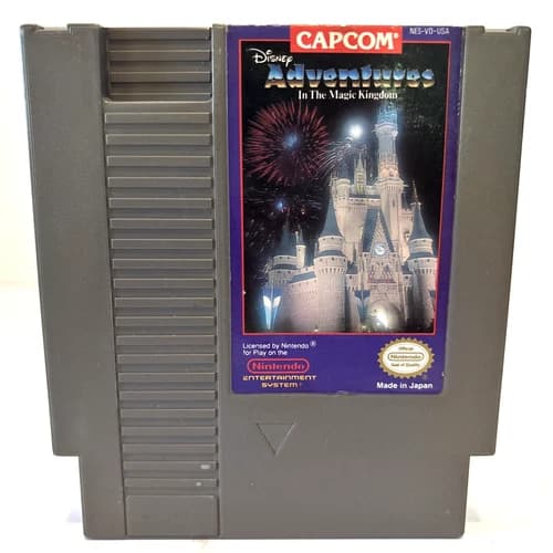 Disney Adventures in Magic Kingdom (Nintendo NES) Cartridge Only Tested Working