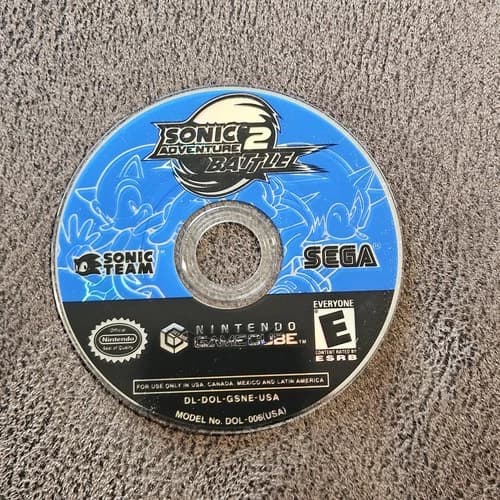 Sonic Adventure 2 Battle (Nintendo GameCube, 2004) (DISC ONLY)