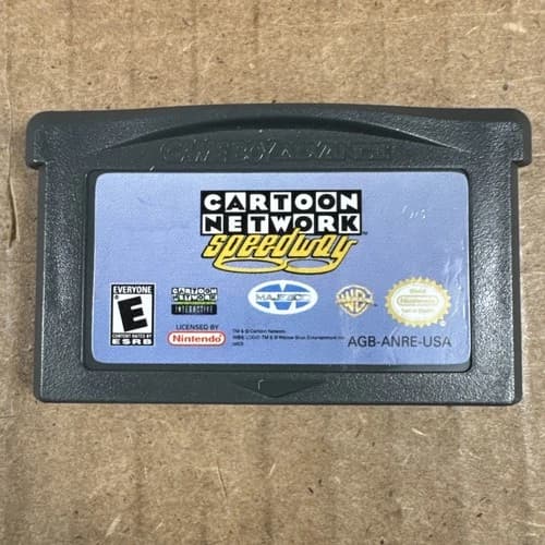 Cartoon Network Speedway Nintendo Game Boy Advance GBA Authentic Cart Tested