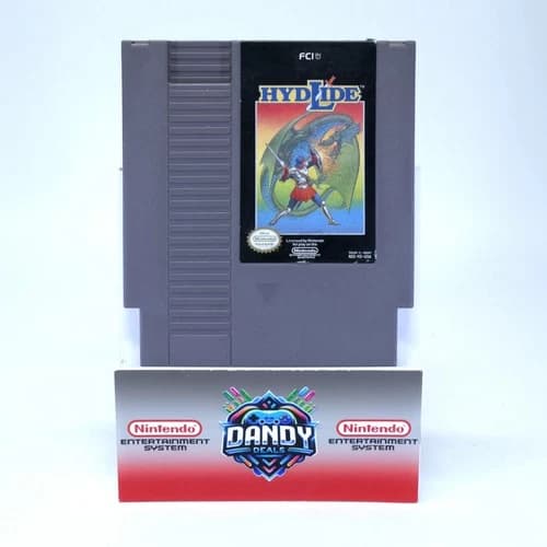 Hydlide Authentic, Tested - NES