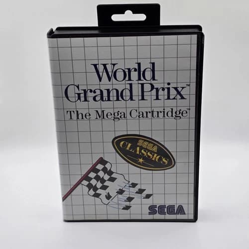 Sega Master System, World Grand Prix, SMS, Genuine, Tested, Sega Classics