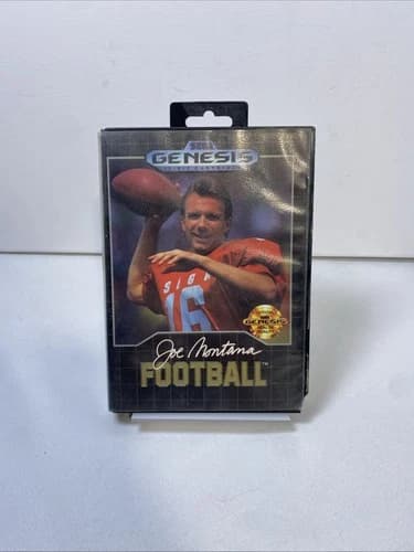 Joe Montana II Sports Talk Football (Sega Genesis, 1991) CIB Complete W/ Manual