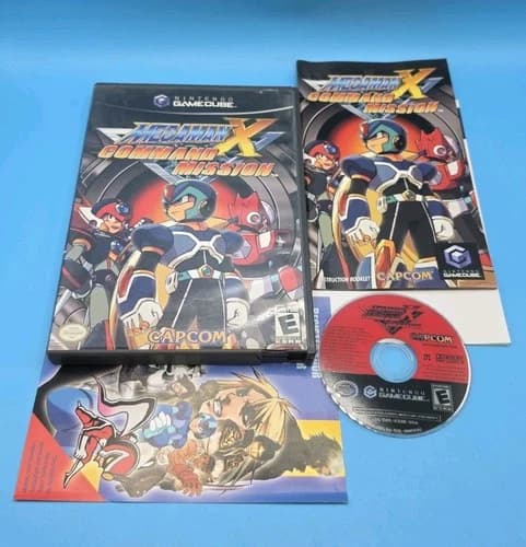 Mega Man X Command Mission (Nintendo GameCube) CIB Complete Tested Working