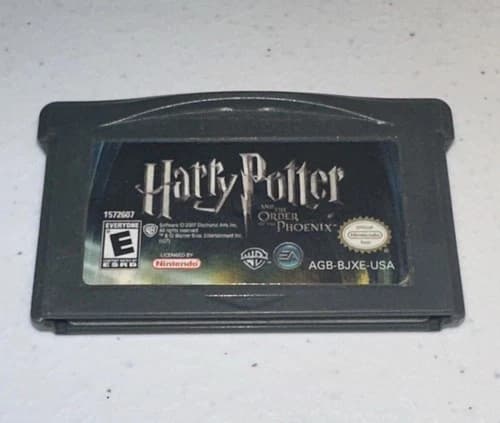 Harry Potter And The Order Of The Phoenix (Gameboy Advance) - Nice GBA game!