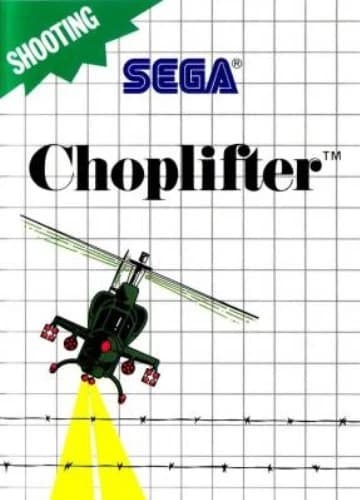 Choplifter - Sega Master System Game Only