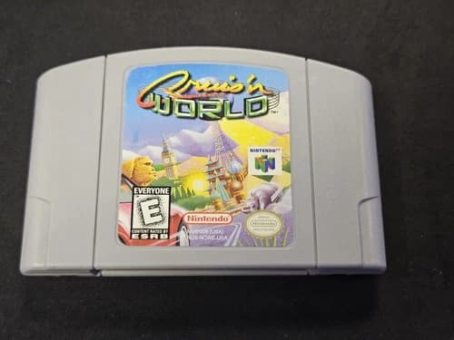 Cruis'n World N64 (Cruisin) Authentic Nintendo 64 Cartridge Only, Tested & Works