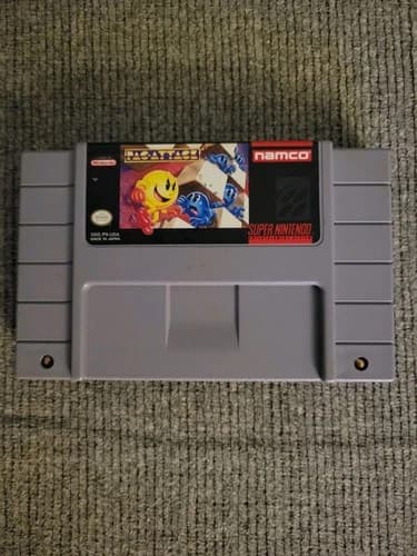 Pac-Attack Nintendo SNES Game Pre Owned Tested