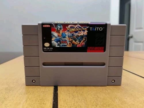 Sonic Blast Man (Super Nintendo SNES) Taito Rare Beat Em Up Action Cart Only