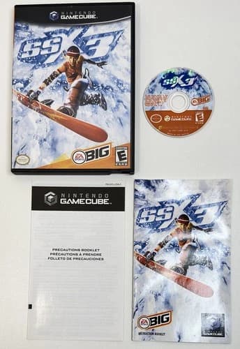 SSX 3 (Nintendo GameCube, Wii, 2003) COMPLETE! CIB! FREE SHIPPING!