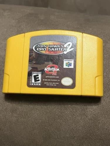 TESTED Tony Hawk's Pro Skater 2 (Nintendo 64, N64 2000) Authentic Game
