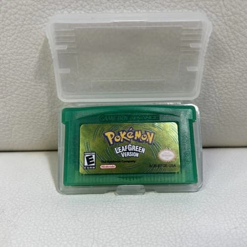 Nintendo Pokémon LeafGreen Game Boy Advance Cartridge