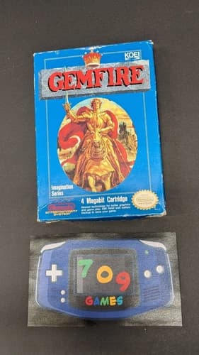 Gemfire (Nintendo Entertainment System, 1992) NES CIB COMPLETE