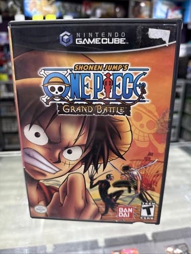 One Piece: Grand Battle (Nintendo GameCube, 2005) CIB Complete Tested!