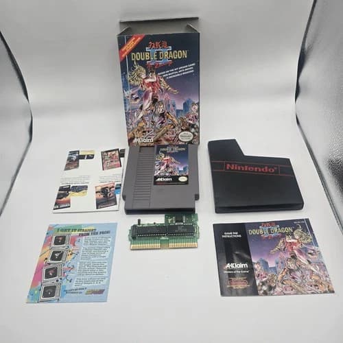 Double Dragon 2 II: The Revenge (Nintendo NES, 1990) Complete CIB