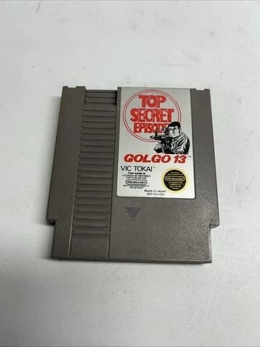 Golgo 13: Top Secret Episode (Nintendo Entertainment System, 1988) NES Authentic
