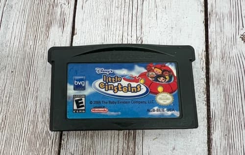 Disney's Little Einsteins Nintendo Game Boy Advance GBA Authentic Tested