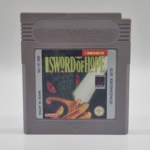 Gameboy Classic The Sword of Hope FRG GERMAN VERSION Nintendo GB Cartridge Only