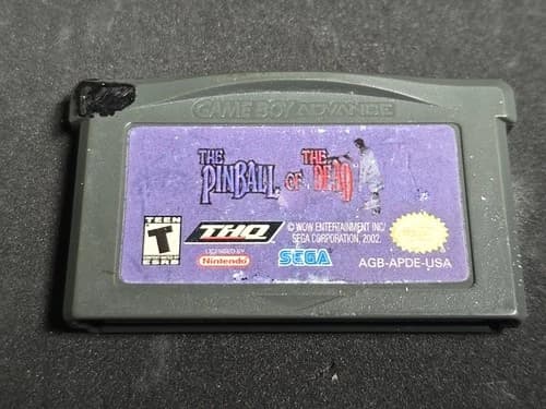 The Pinball of the Dead gba CART ONLY