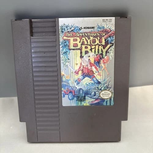 Nintendo NES Game Only The Adventures Of Bayou Billy