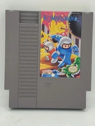 Bomberman II NES Authentic Cartridge Hudson Soft Nintendo 1993