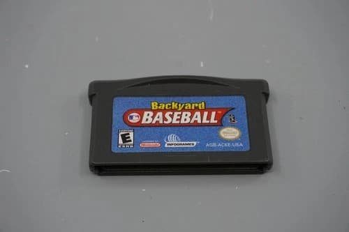 Backyard Baseball (GameBoy Advance, 2002) GBA Cart Only - Tested & Working