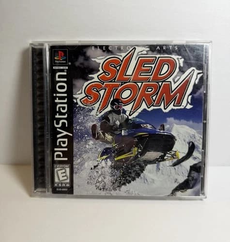 Sled Storm (Sony PlayStation 1, 1999) PS1 CIB Complete w/ Manual - Tested