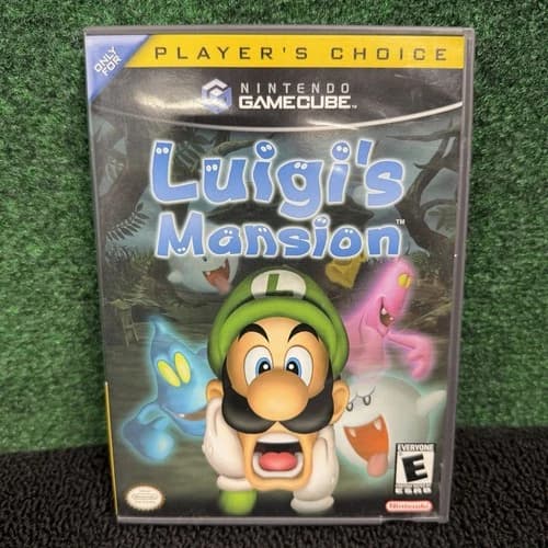 Luigi's Mansion - Player's Choice (Nintendo GameCube, 2003) Complete CIB