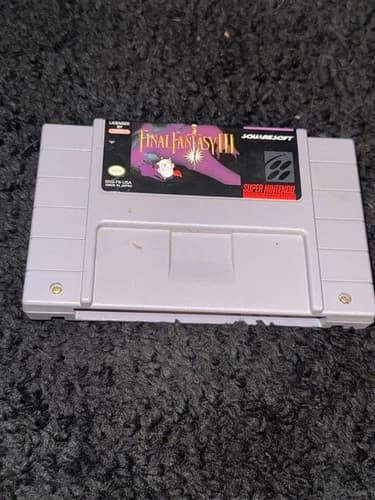 Super Nintendo Final Fantasy III Cartridge Only