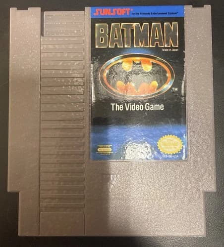 Batman: The Video Game (Nintendo Entertainment System NES, 1990) Authentic