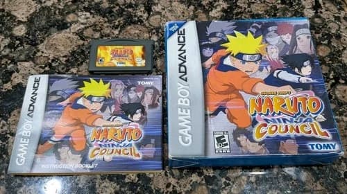 Naruto Ninja Council Nintendo GameBoy Advance GBA CIB