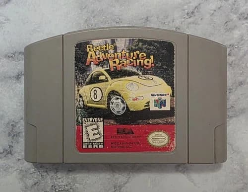 Beetle Adventure Racing (Nintendo 64, N64, 1999) Authentic & Tested Cartridge