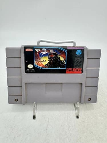 Lock On (Super Nintendo Entertainment System, 1993) - Authentic - Tested