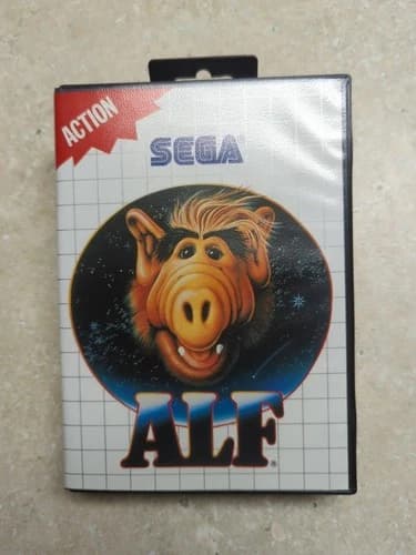 Sega Master System Alf Complete in Box CIB Perfect Manual