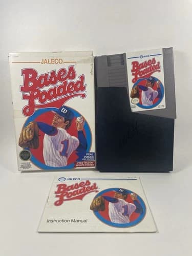 Bases Loaded (Nintendo NES, 1988) Complete CIB - Tested - Authentic