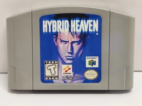 Hybrid Heaven Nintendo 64 N64 Authentic Tested Cartridge Only