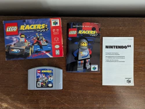 LEGO Racers N64 Complete with Box Great Condition Nintendo 64 USED