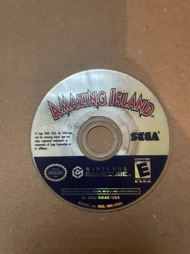 Amazing Island (Nintendo Gamecube) Disc Only Tested