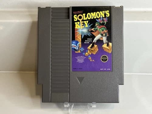 Solomon's Key - 1987 NES Nintendo Game - Cart Only - TESTED!