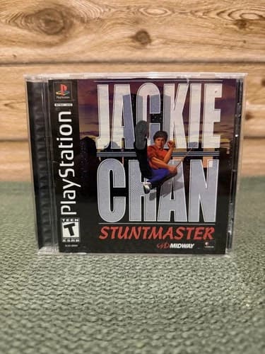Jackie Chan Stuntmaster (Sony PlayStation 1 PS1, 2000) COMPLETE CIB Tested Works