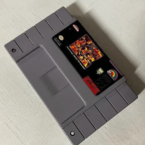 WWF Raw WWE (Super Nintendo Entertainment System SNES) Game Cartridge Only
