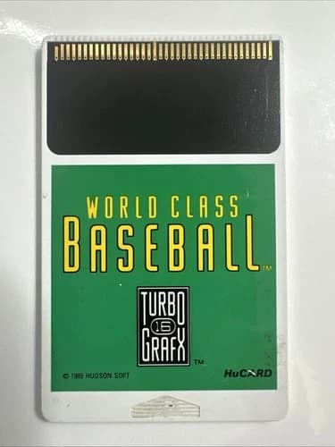 World Class Baseball (Turbo Grafx 16) HuCard Only - Tested