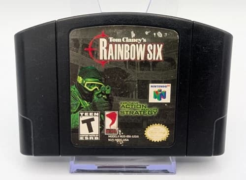 Tom Clancy's Rainbow Six (Nintendo 64, N64) - Authentic - Tested