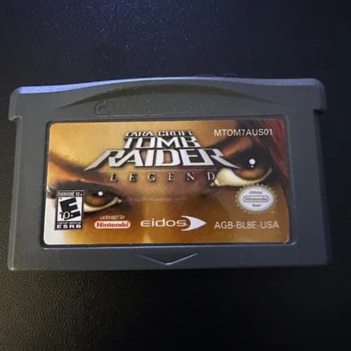 Gameboy Advance Game Tomb Raider Legend Nintendo