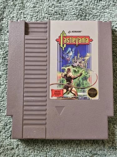 Castlevania Nintendo NES Game Cartridge Authentic, Tested, Working
