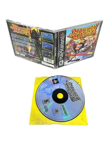 Sony PlayStation 1 PS1 CIB Complete Tested Monkey Magic 1999
