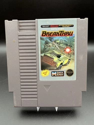 BreakThru (Nintendo Entertainment System, 1987) - Authentic - Tested