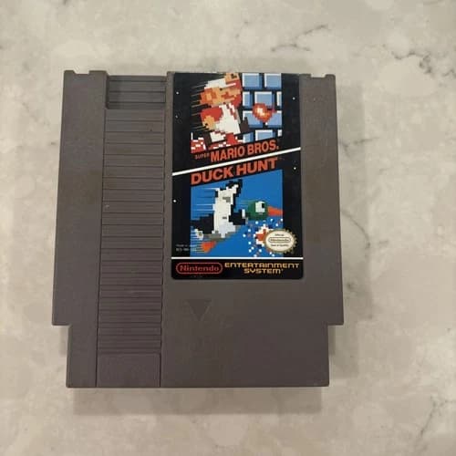 Super Mario Bros./Duck Hunt Nintendo NES - Cartridge Only Tested & Working