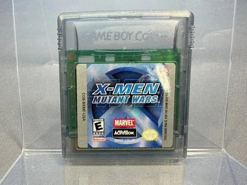 NINTENDO GBC GAMEBOY GAME BOY COLOR X-MEN MUTANT WARS XMEN X MEN GAME
